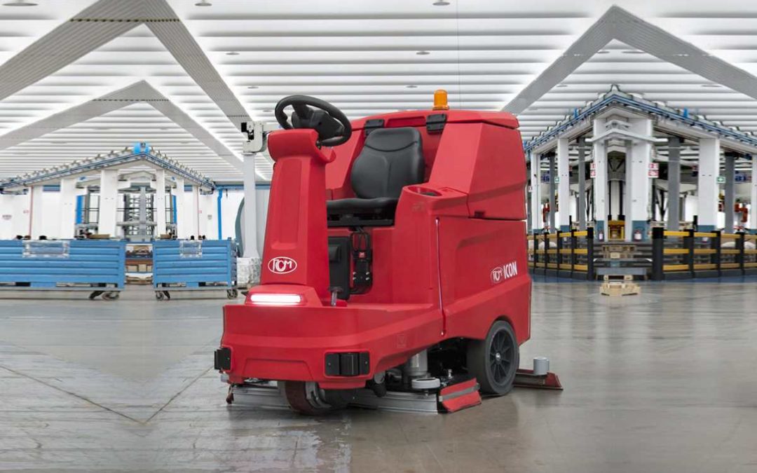 Maquinaria de limpieza para naves industriales