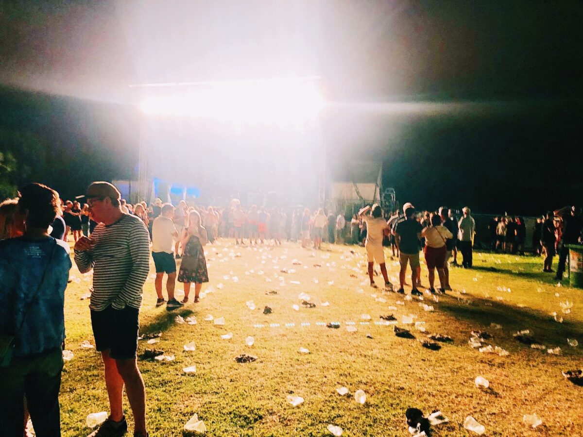 Limpieza de grandes eventos y festivales