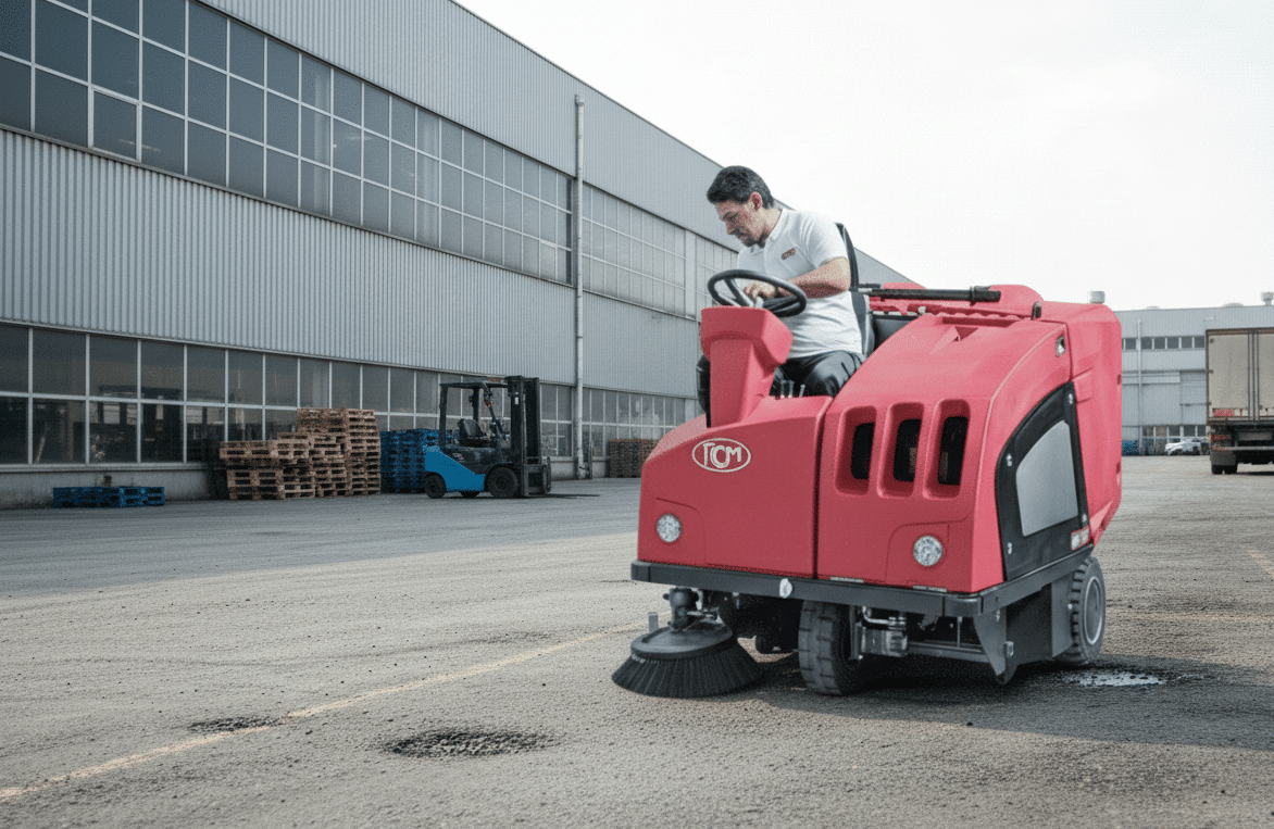 Guía para elegir barredora industrial (2025)